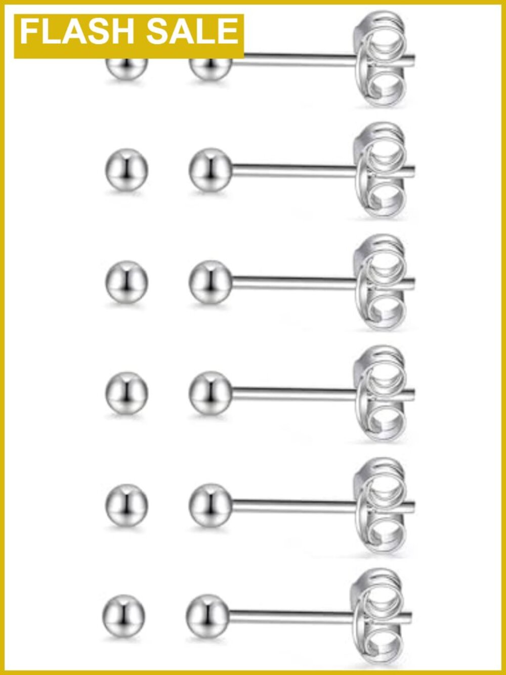 14K Gold Filled Polished Small CZ Pearl Ball Stud Earrings Set for Women Men
